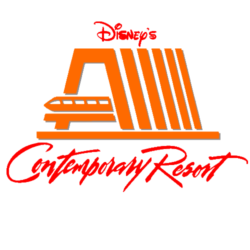 logo del contemporary resort Disney world