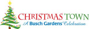 logo christmas town busch garden